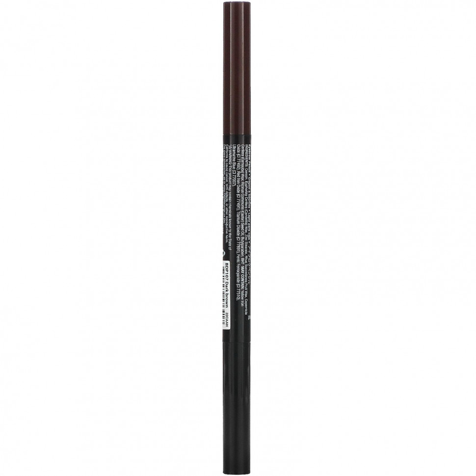 J.Cat Beauty, Perfect Duo, карандаш для бровей, BDP107, темно-коричневый, 0,25 г (0,009 унции)