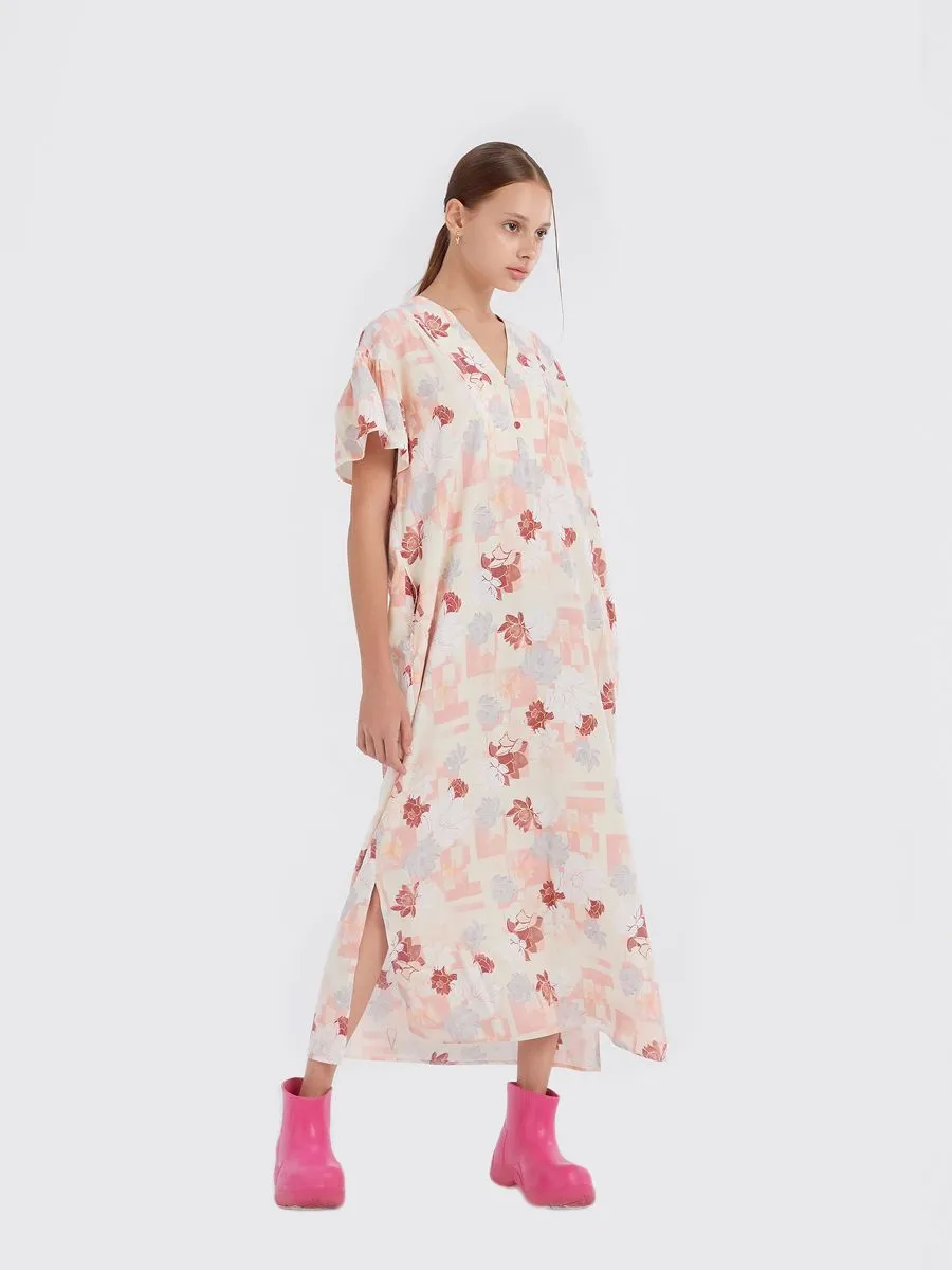 SHAKA Woman Dress Ren Print Tunic Pink