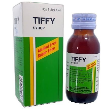 Детский сироп от простуды без сахара Tiffy dey 60 мл