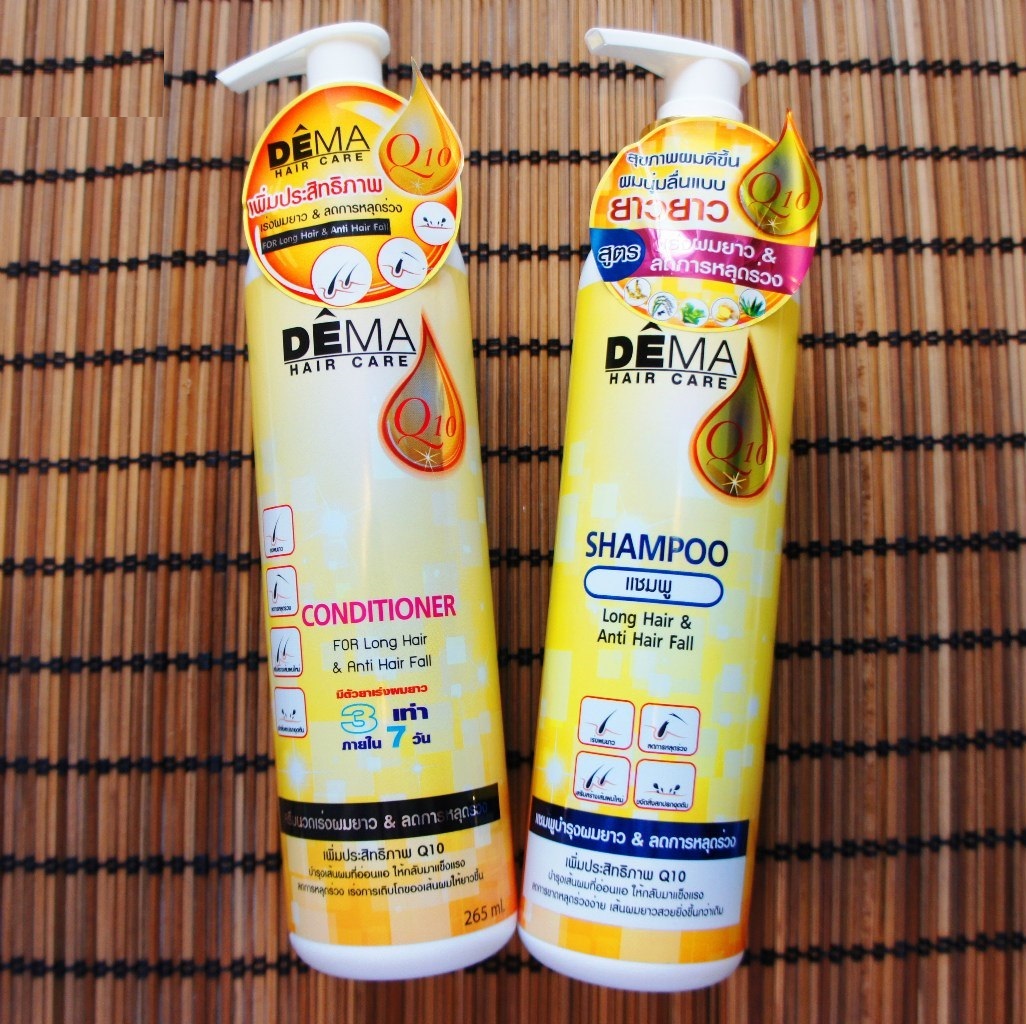 Шампунь + кондиционер для роста и против выпадения DEMA 265 и 265 мл