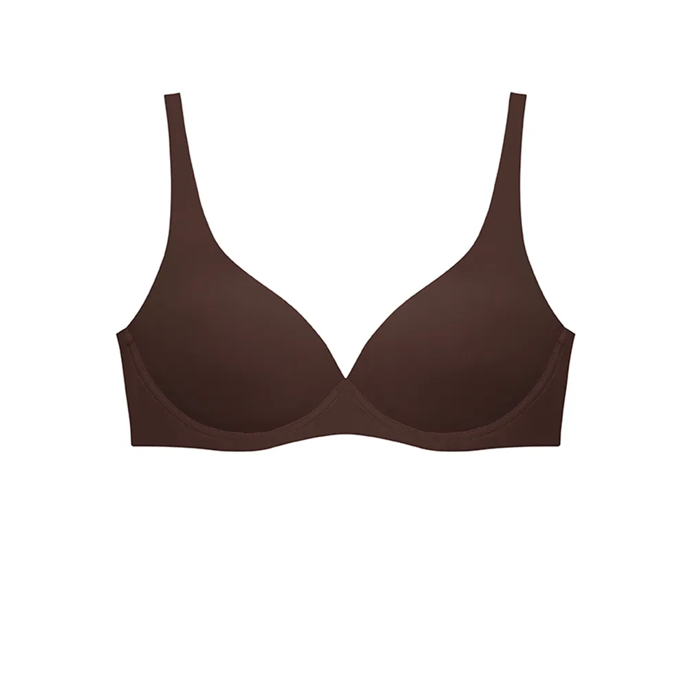 SABINA BRALESS WIRELESS BRA TWENTY FIVE COLLECTION STYLE NO. SBQ9300C5 Cocoa