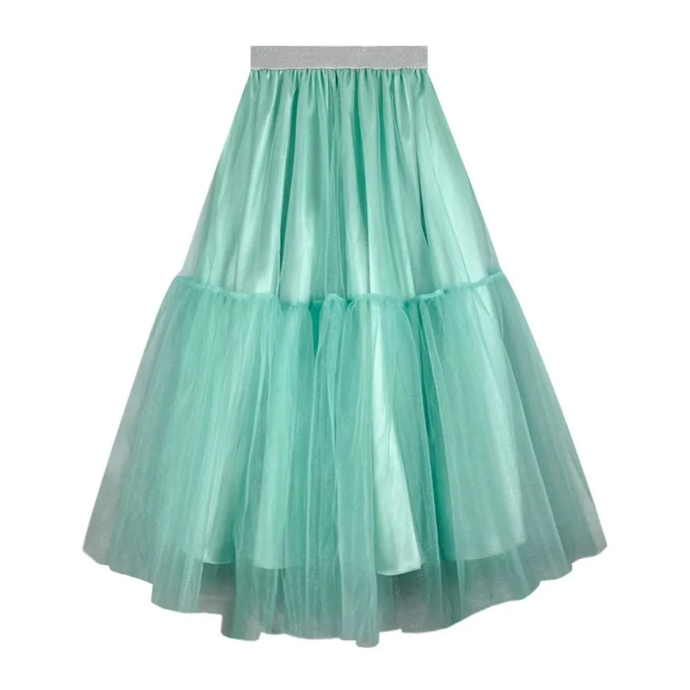 ICONIC MINT TULLE SKIRT