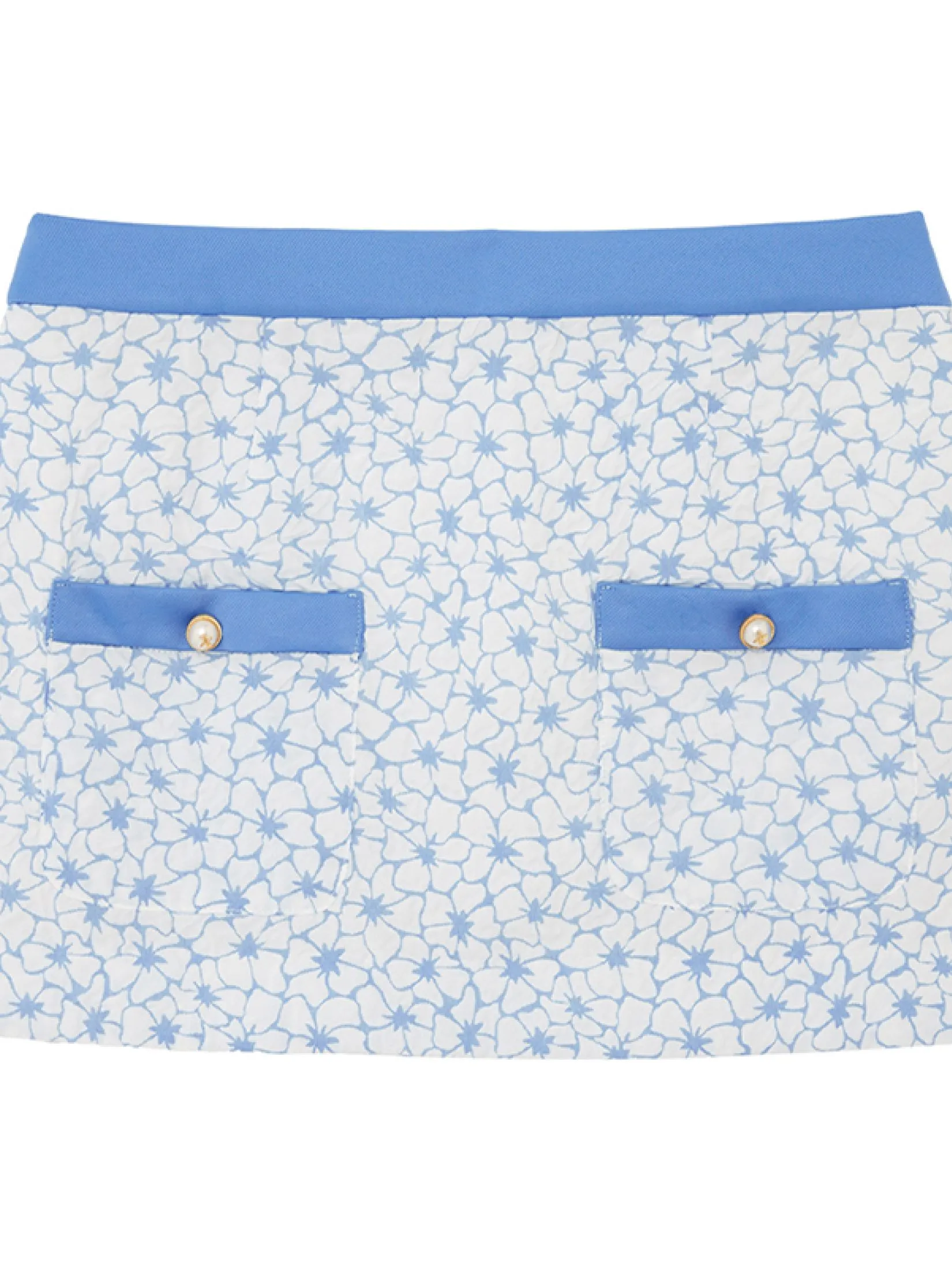 KLOSET (SS23) Women Millingtonia Mini Skirt Blue