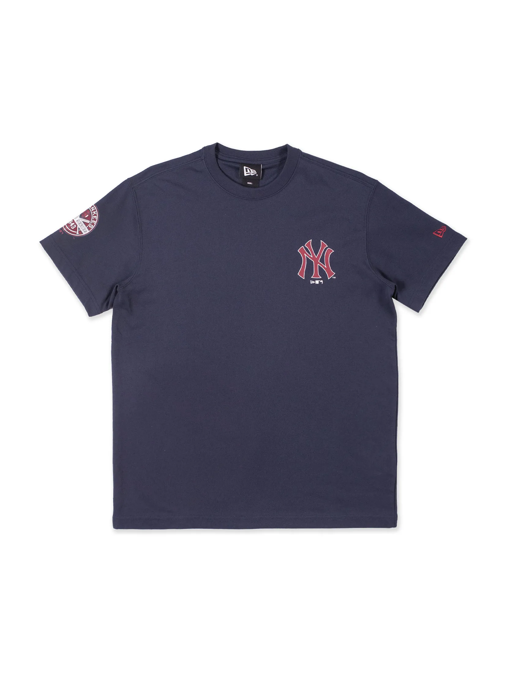 NEW ERA UNISEX SHORT SLEEVE TEE COOL ERA NEW YORK YANKEES COOPERSTOWN NAVY Size - XL