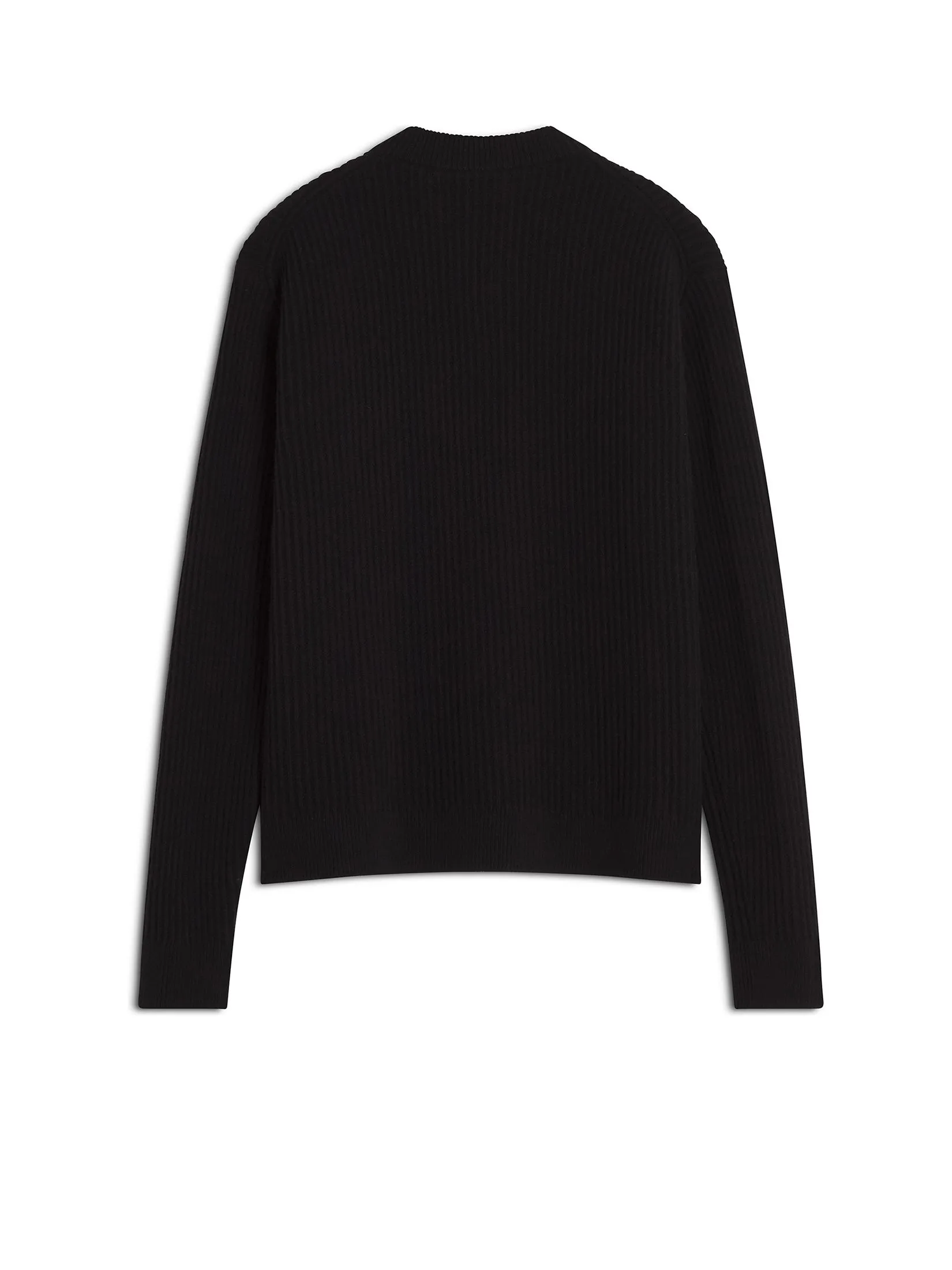 MAISON KITSUNÉ Men Cardigan Fox Head Wool Ribbed