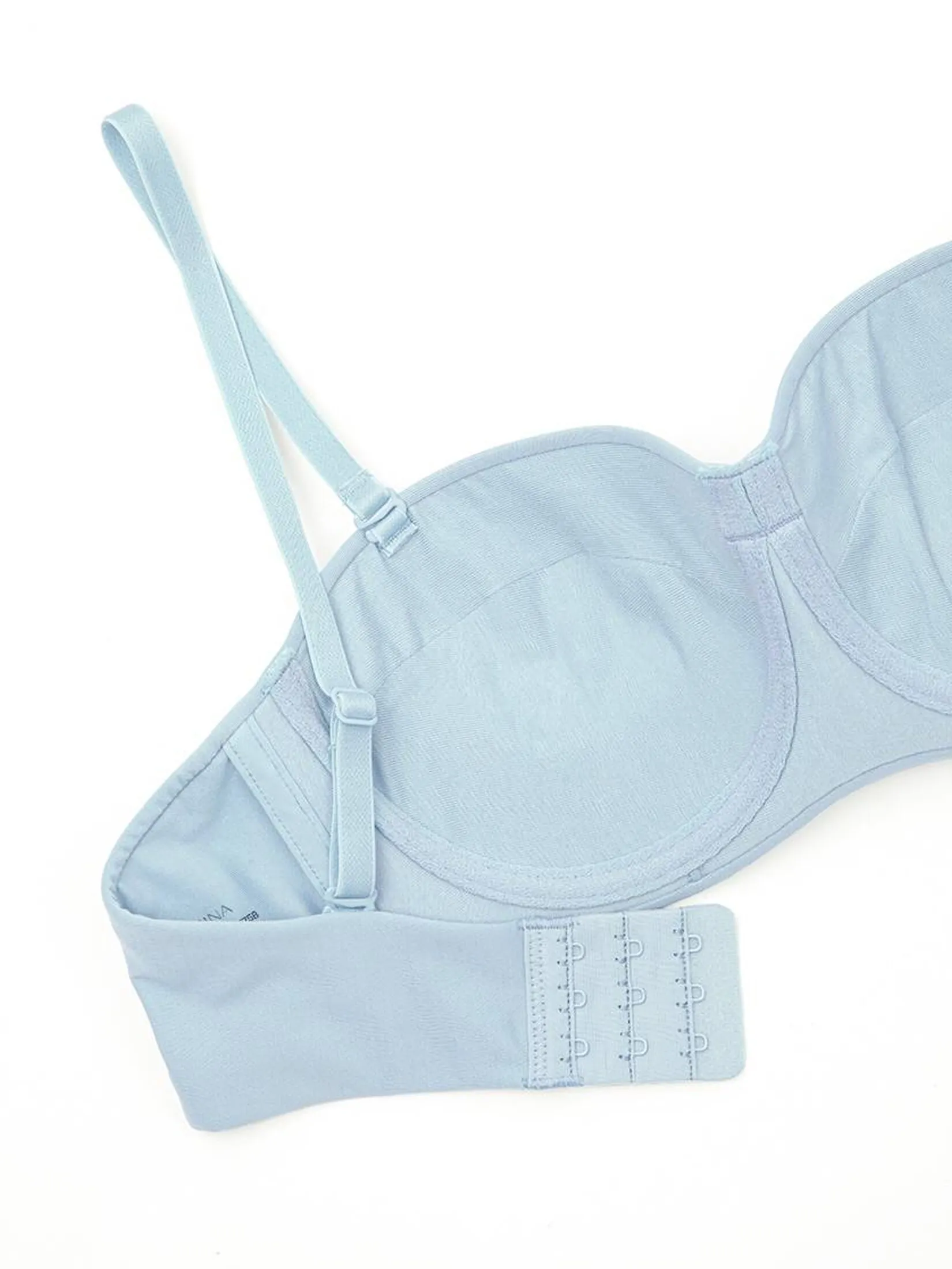 SABINA [Pack 4 Piece] Bra Woman Soft Doomm Wired Strapless - Sand