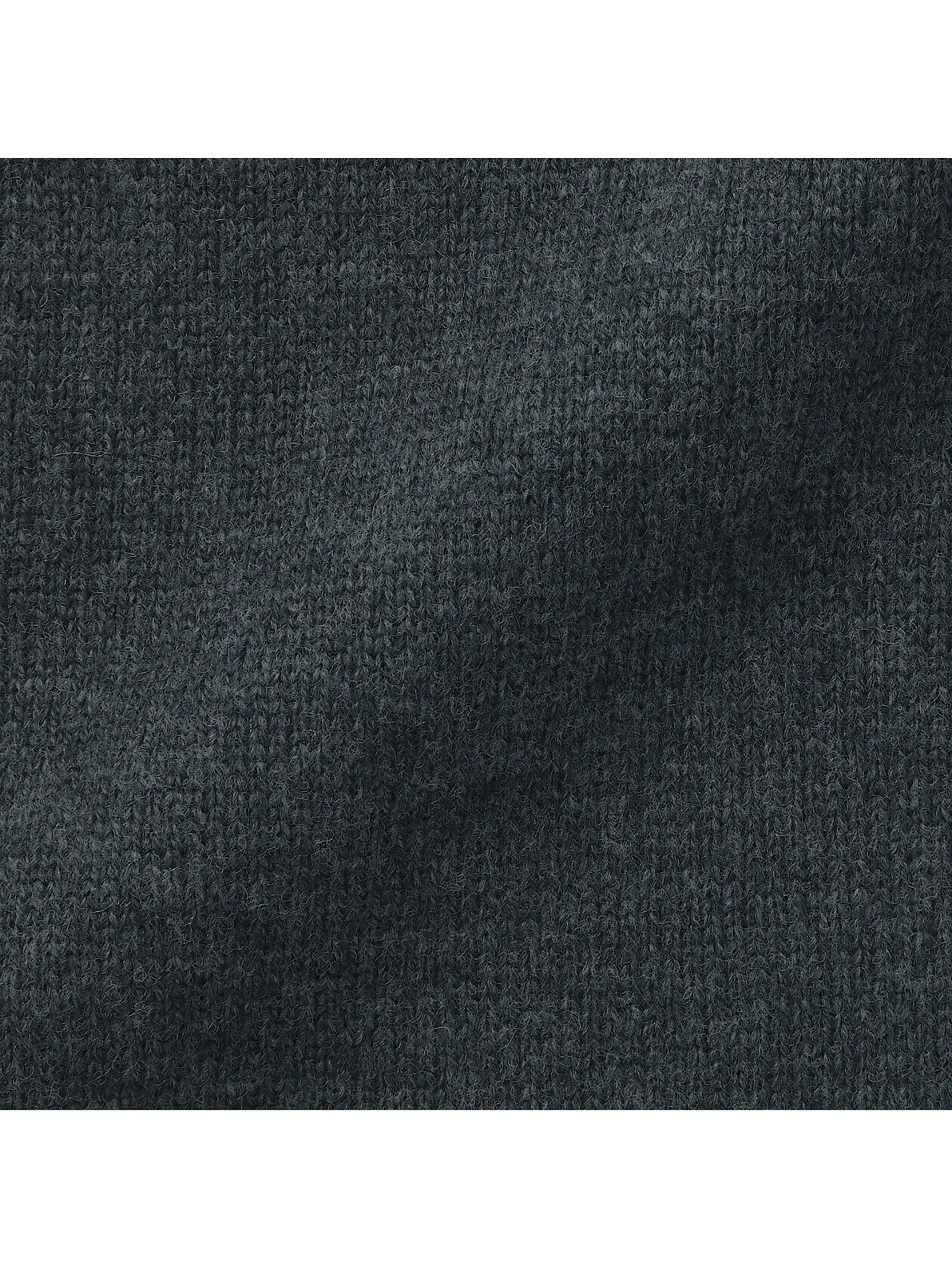 MUJI Men Sweater Washable Mid-Gauge Crew Neck