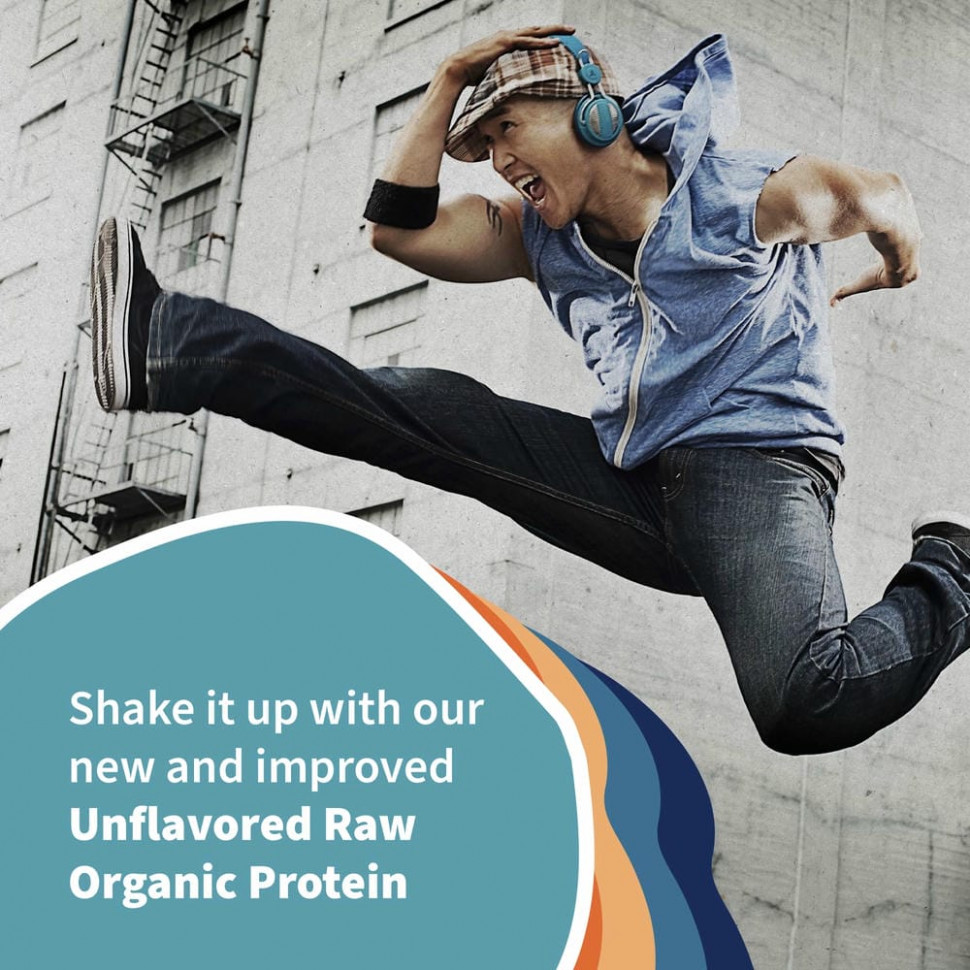 Garden of Life, Органический белок RAW, органическая растительная формула, без ароматизаторов, 560 г (19,75 унции)