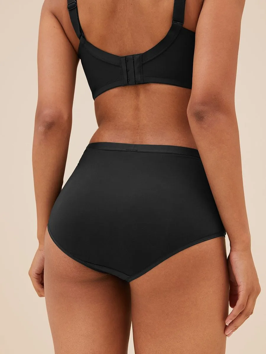 MARKS & SPENCER Women Full Briefs Wildblooms 3pk