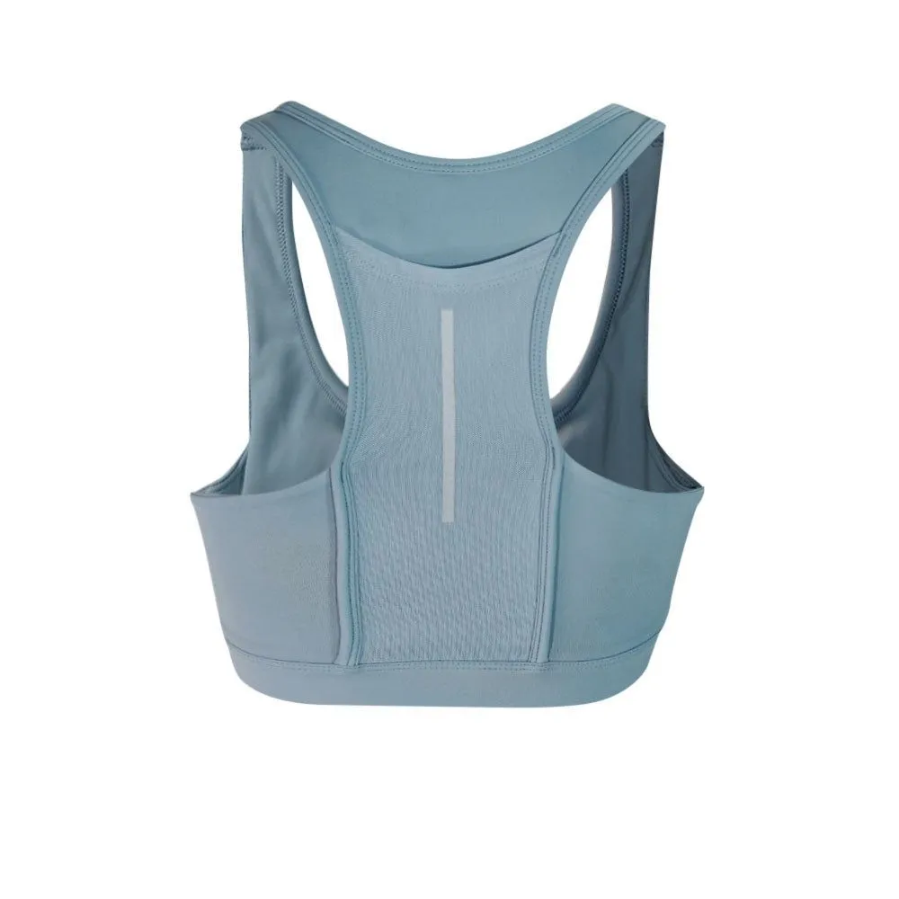 REEBOK Lux Racerback Women Running Sports Bra Blue - RE099AP551ENTH