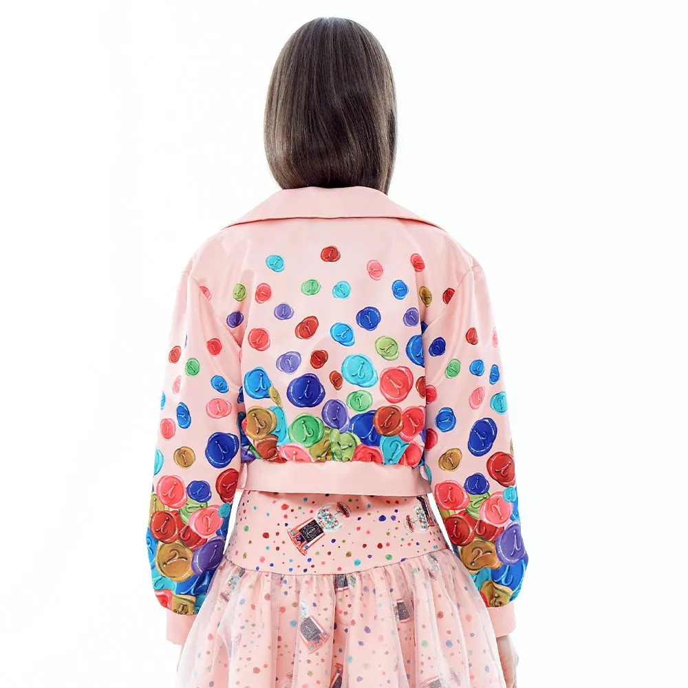 ICONIC PINK WAX JACKET