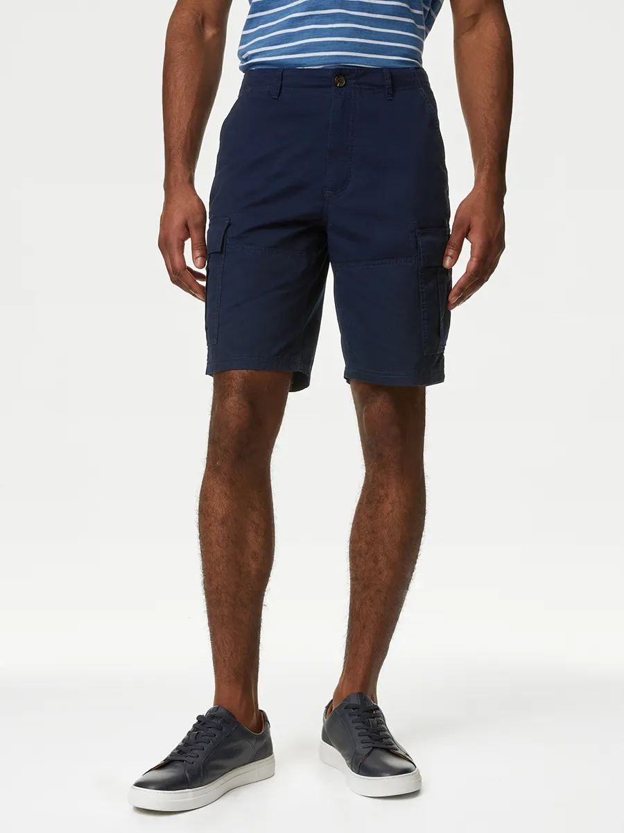 MARKS & SPENCER Men Cargo Shorts Pure Cotton