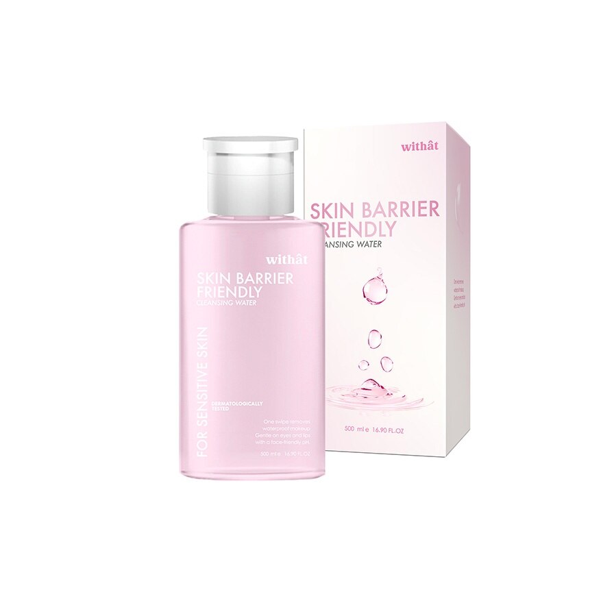 Withat Skin Barrier Friendly Cleansing Water 500ml.