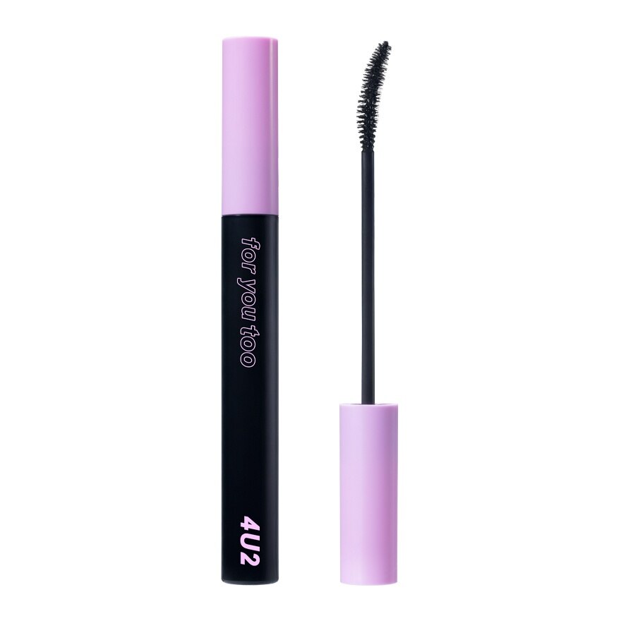 4U2 Extra Curl Mascara 6g. Black - Black