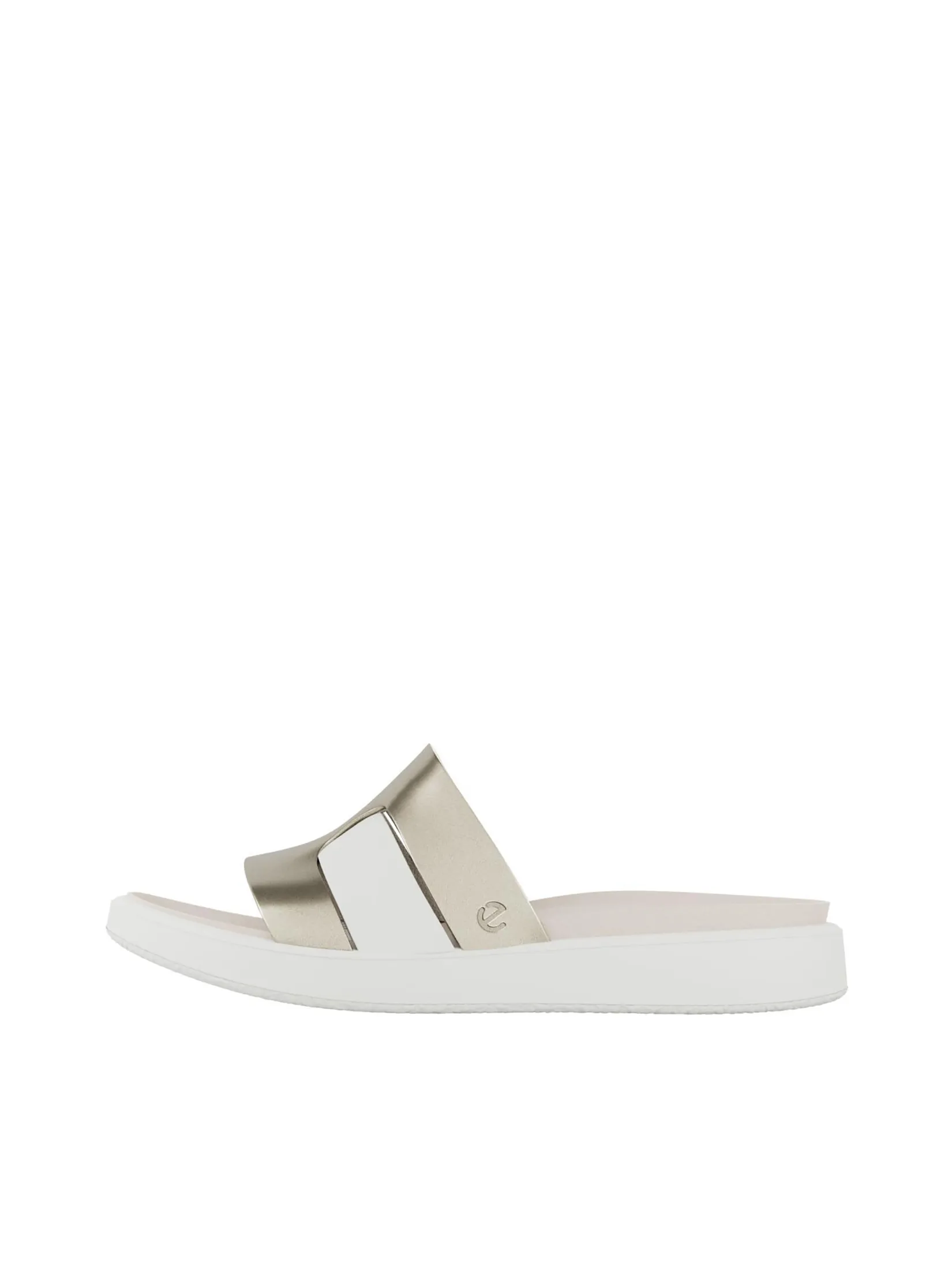 ECCO Women Sandals Flowt W White/Pure White Gold