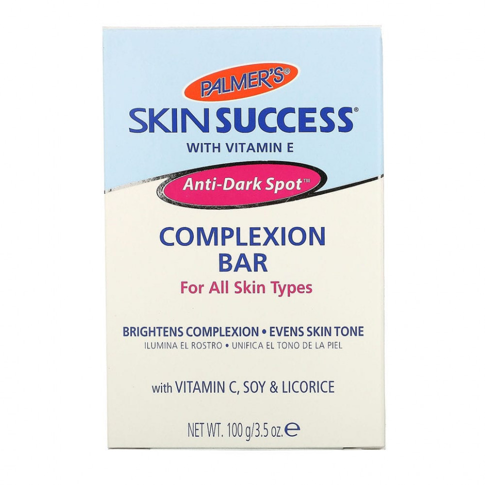 Palmer's, Skin Success with Vitamin E, средство для ухода за лицом, 100 г (3,5 унции) - PAL-07380-Против акне