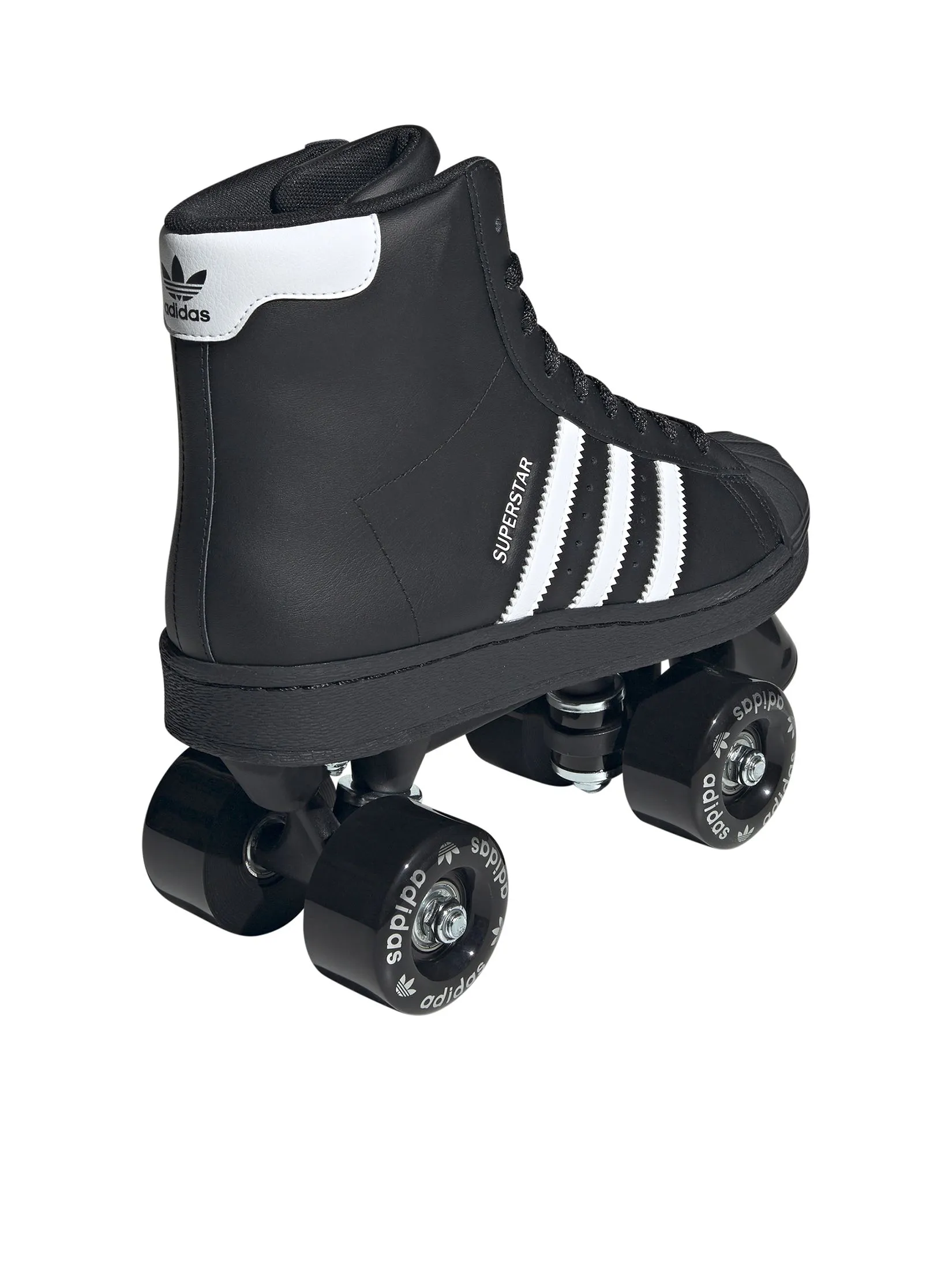 ADIDAS Women Roller Skates Superstar 82 JI3535 Core Black / Ftwr White / Silver Met