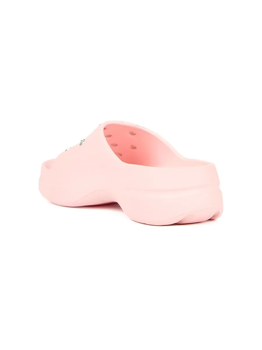 SHU WOMEN  GUMMIES 2.5" TINY DIAMONDS - COTTON CANDY PINK