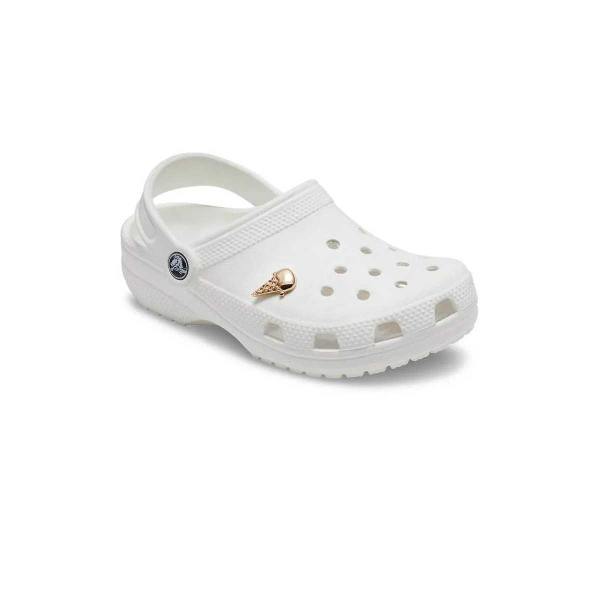 CROCS Jibbitz Shoes Charm Gold Ice Cream Cone Multi Color - CR024AC737DITH