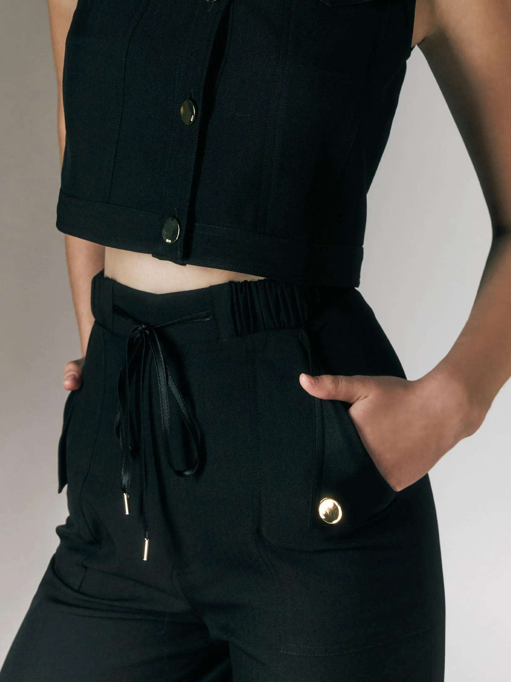 ASV ( PF24 ) Josie Straight Women Pants Black