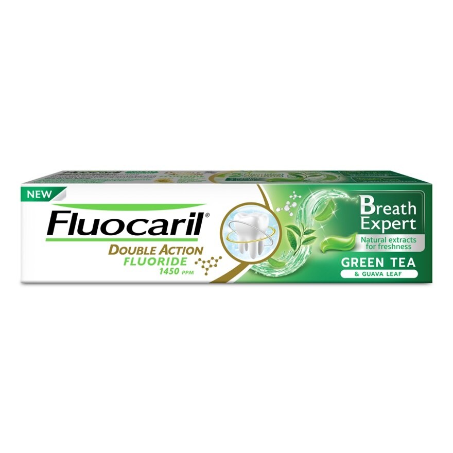 Fluocaril Toothpaste Green Tea Breath Expert 150 G.