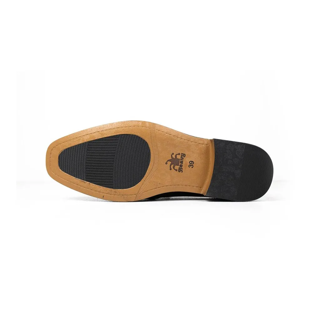 HEAVY Brown Leather  Formal Shoes PB7516