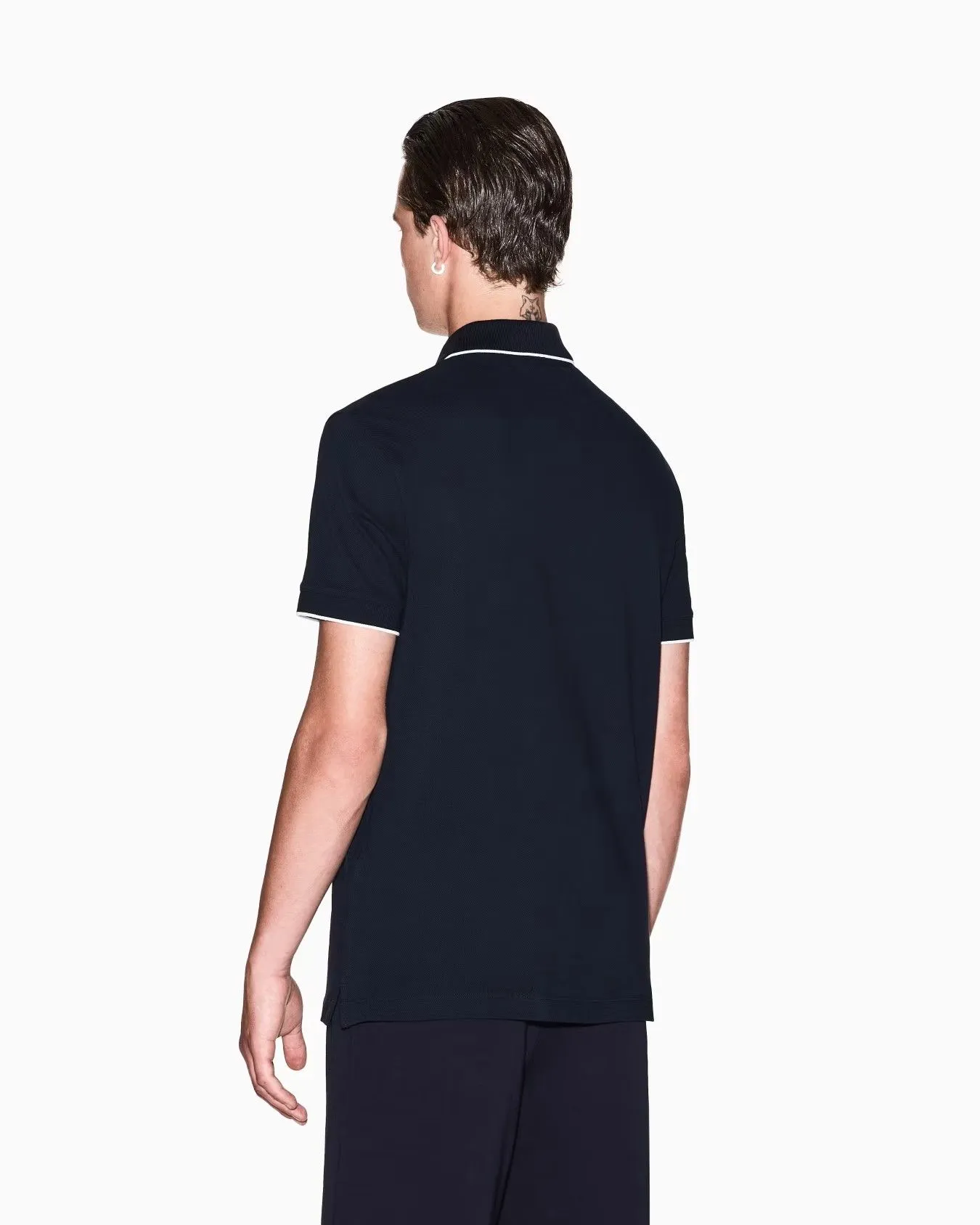 ARMANI EXCHANGE Polo Male XM001285-AF10366-UB101 Navy Blue