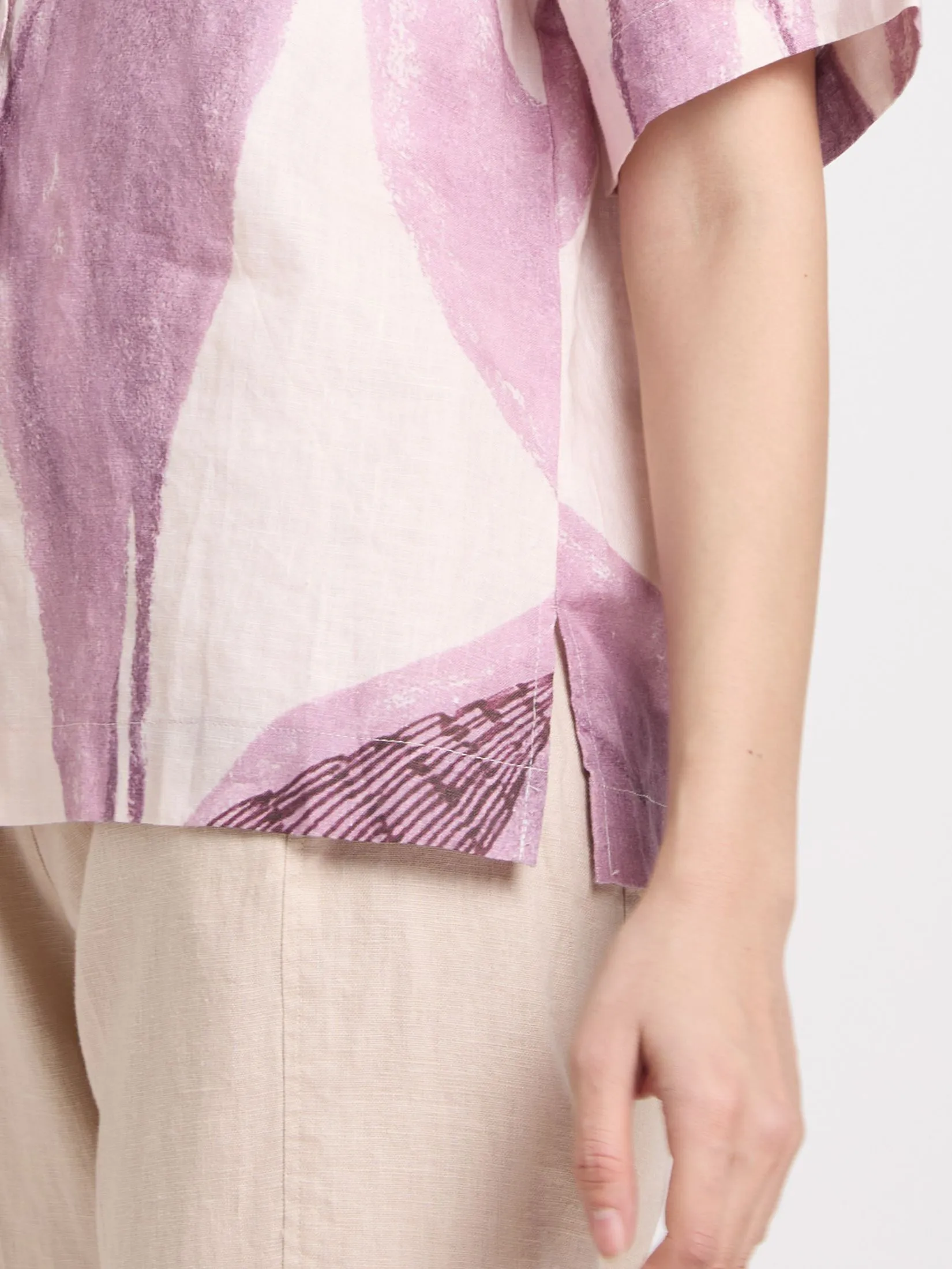 SIMPLICITY Women Blouse Short Sleeves Print