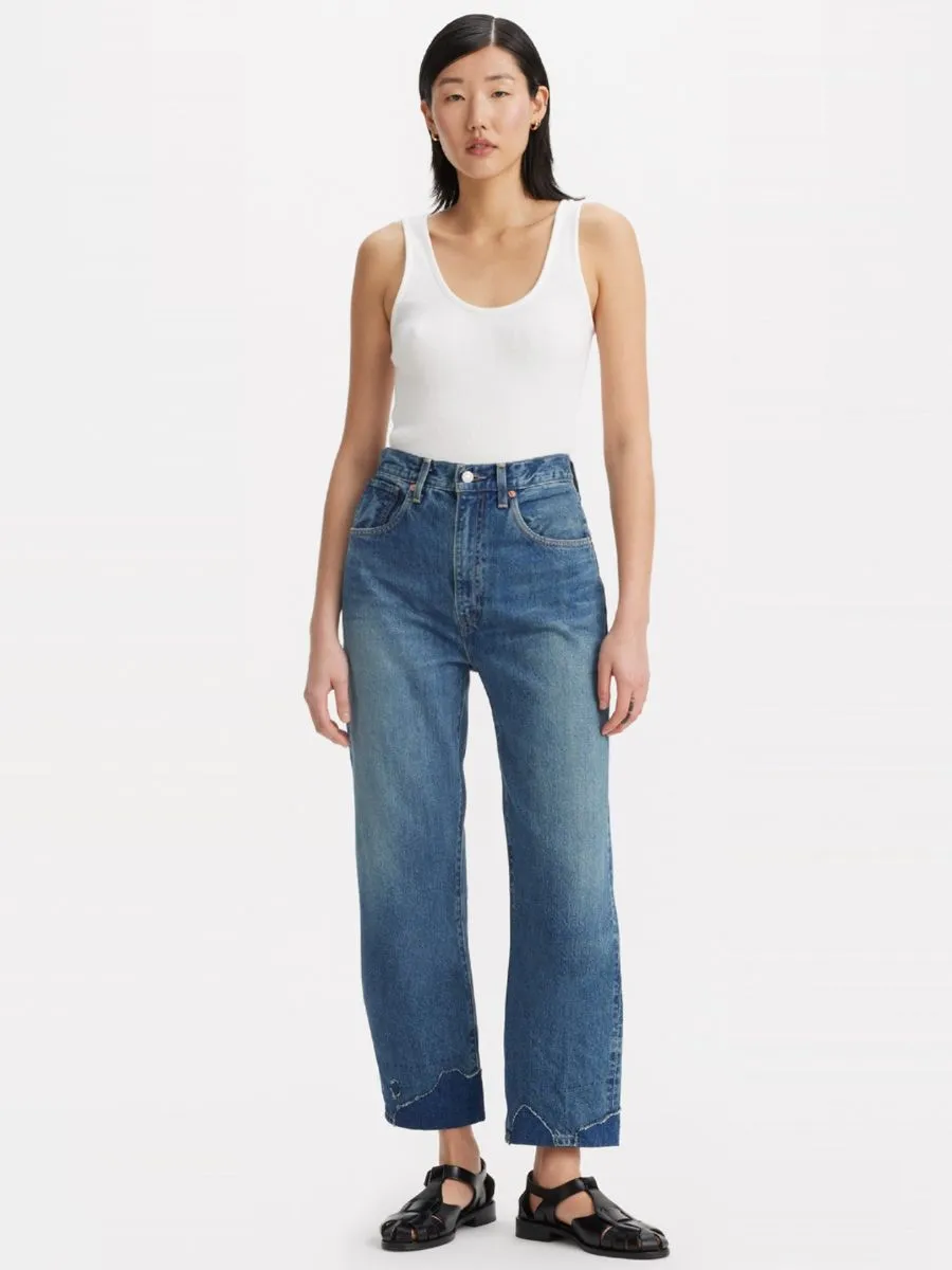 LEVI'S Women’s Made in Japan Barrel Jeans Mij Wader