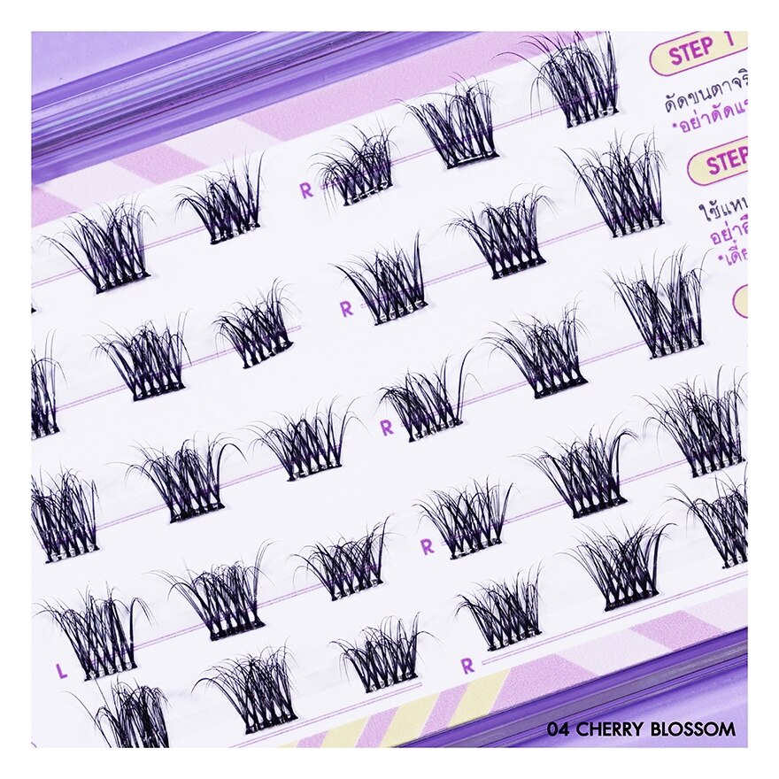 Cosluxe Winky Eyes Bubble Gum 3D Eyelashes 30pcs. 04 Cherry Blossom