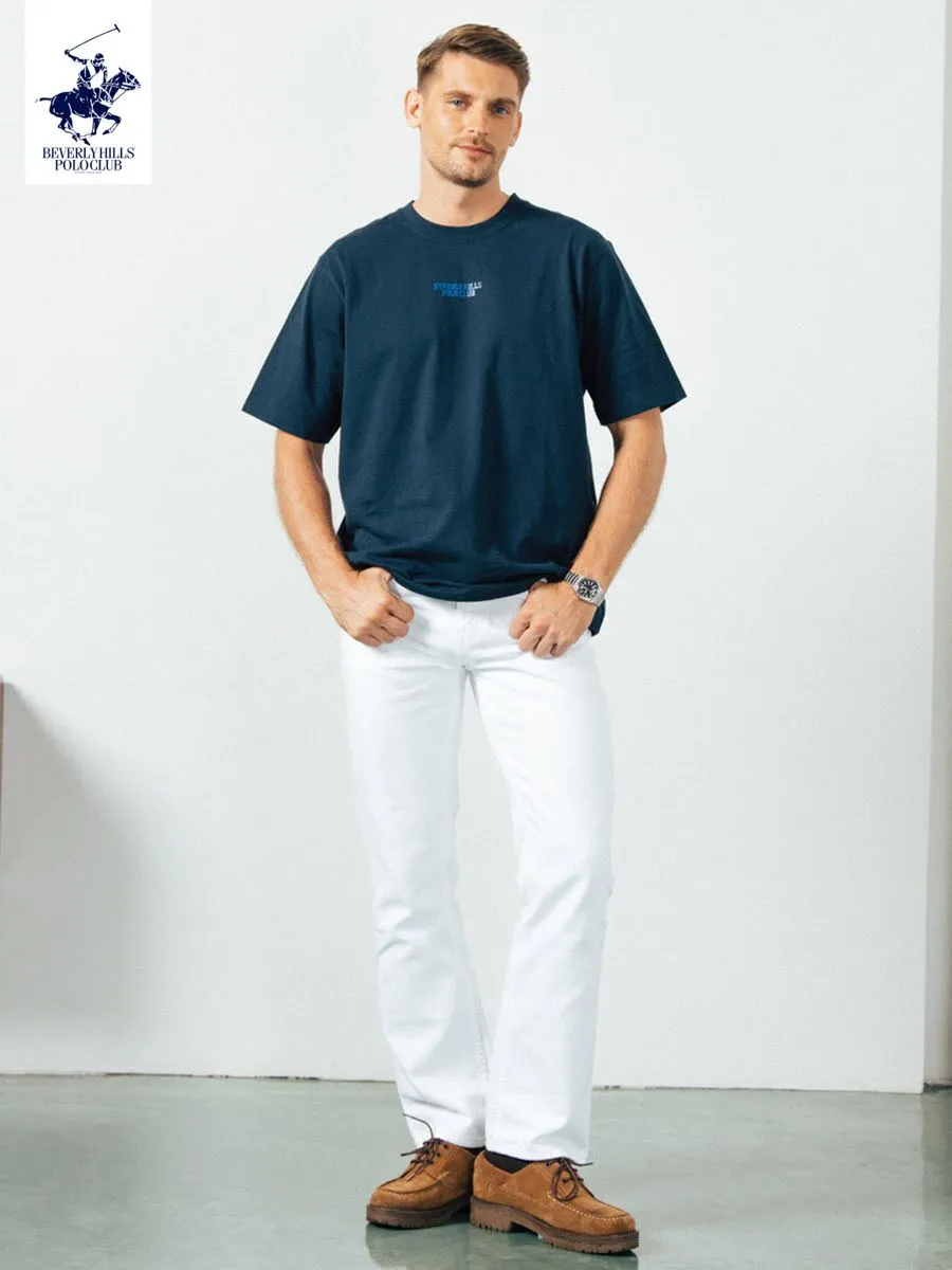 BEVERLY HILLS POLO CLUB Dark blue Men T-Shirt Oversized Model BNSO018