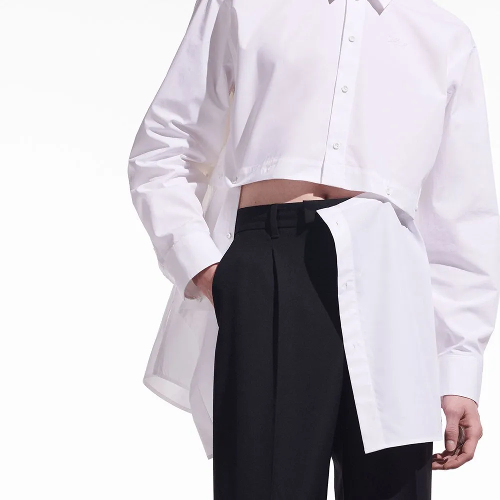 KARL LAGERFELD CARA LOVES KARL Transformer Men Shirt White