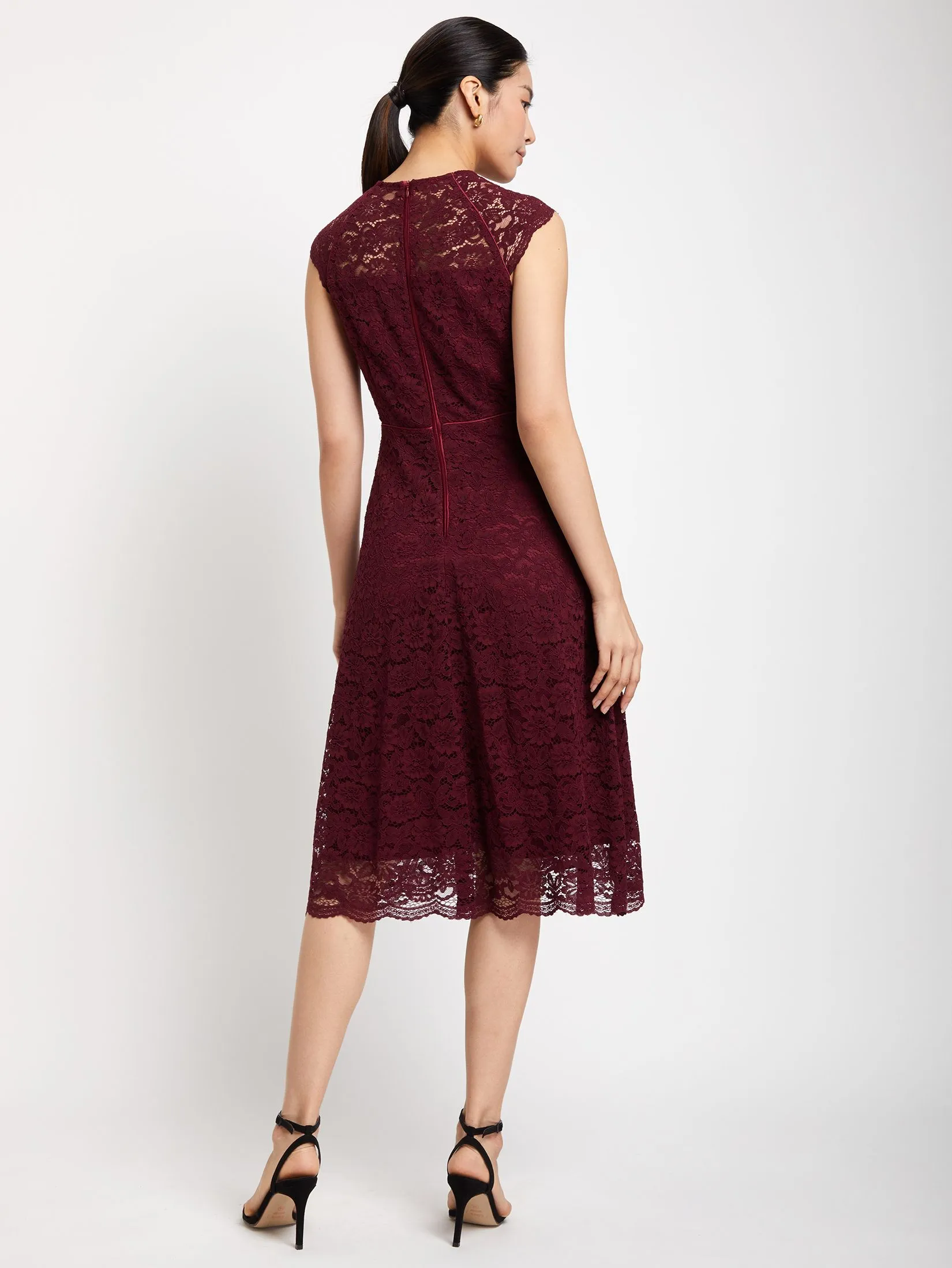 EXPRESSIONS Women Dress Cap Sleeves Print