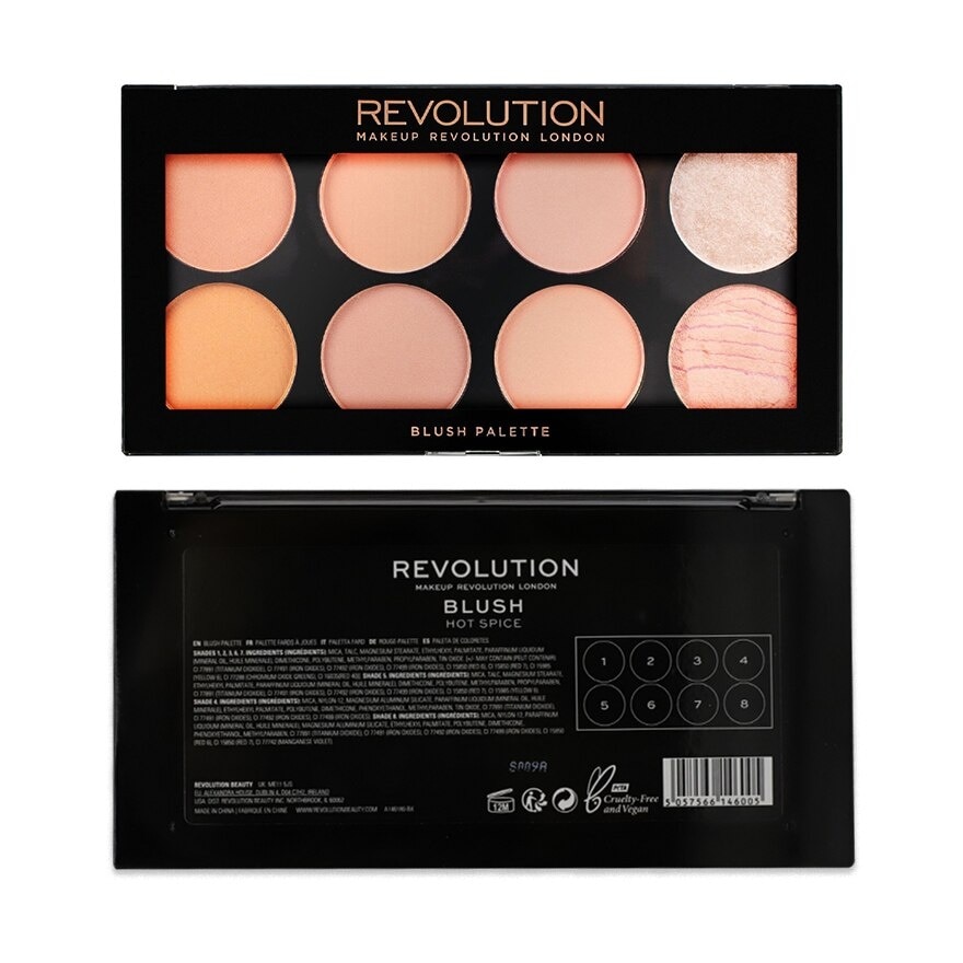 #MUR Ultra Blush Palette 12g Hot Spice