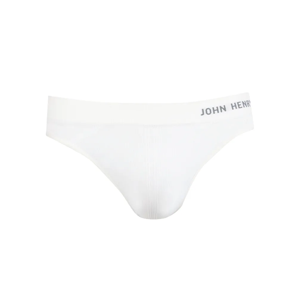JOHN HENRY INNERWEAR White John Henry Underwear Bikini Seamless JU JU2065S
