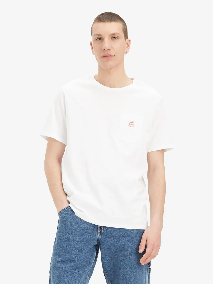 LEVI'S Men's Workwear T-Shirt Bright White