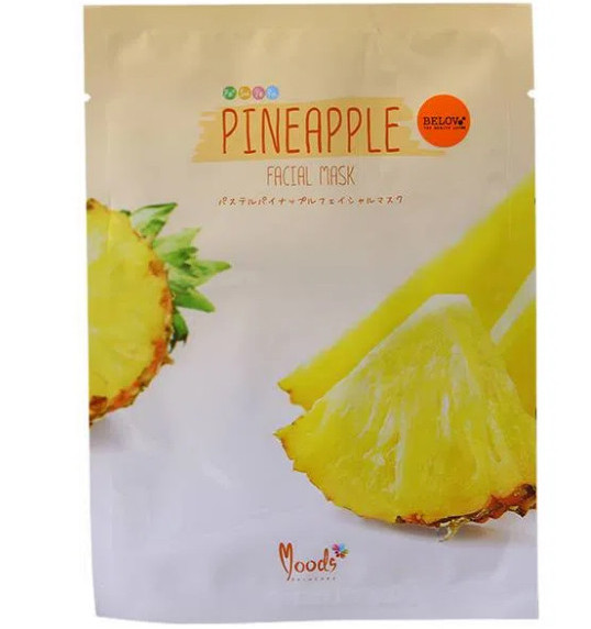 Тканевая омолаживающая маска с соком ананаса Belov 25 мл