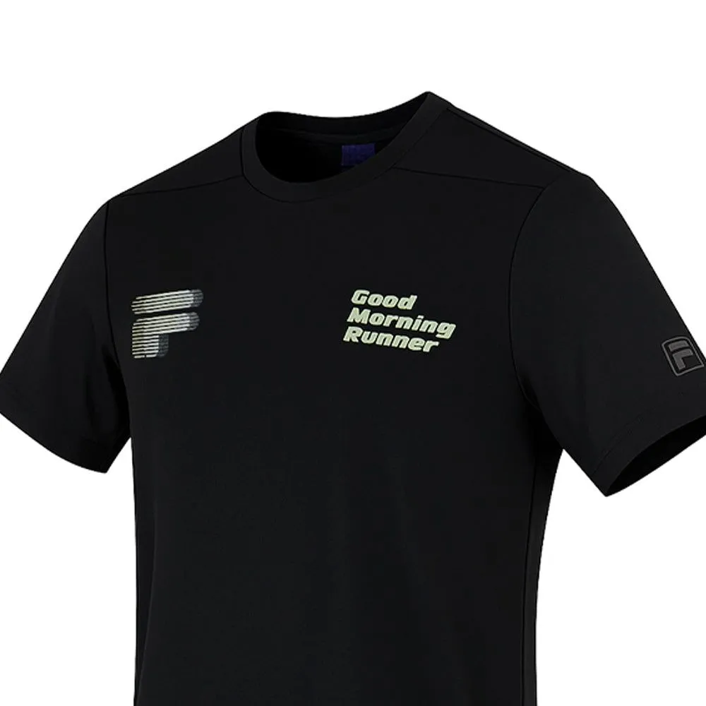 FILA Men Training T-Shirt FS2RSH0046X Black - FI039AP060EMTH