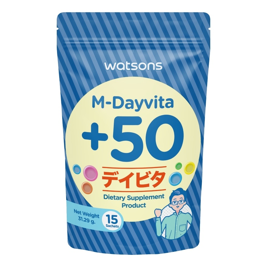 Watsons M-Dayvita +50 (Dietary Supplement Product) 15 Sachets