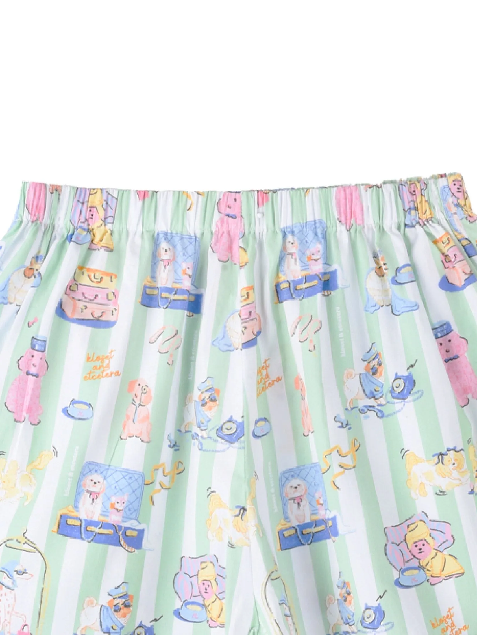KLOSET&ETCETERA Women Pyajamas Puppy Lobby Set