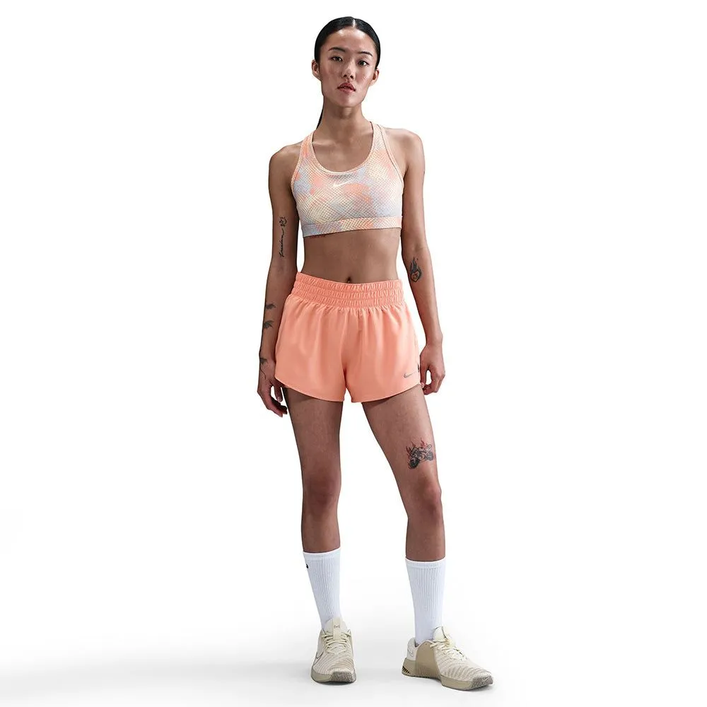 NIKE Women Training Shorts Dri-FIT One Mid-rise 3" 2-in-1 Orange - NI083AP106ENTH