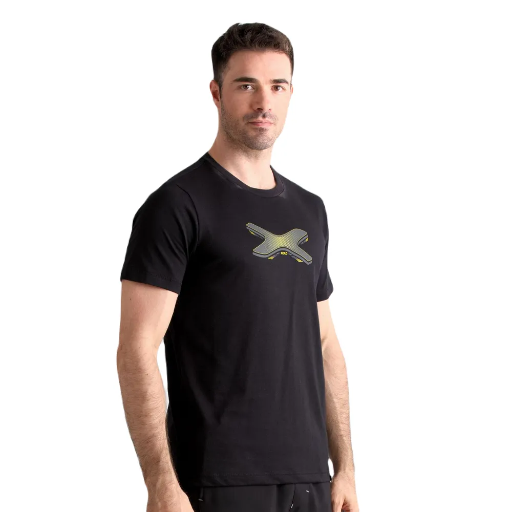 XOLO Black MEN'S XOLO Stacking Letters T-Shirt (040007)