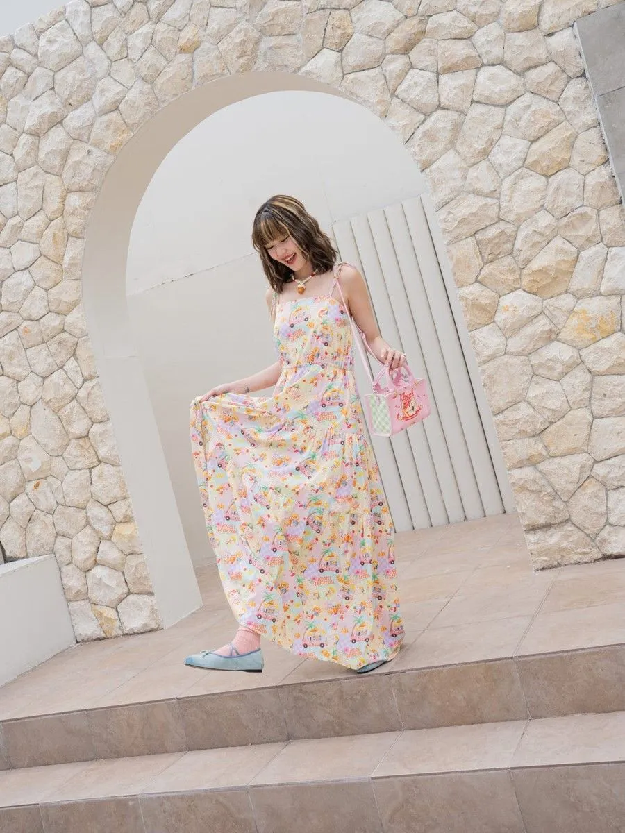 KLOSET&ETCETERA Summer Melt Women Dress Yellow