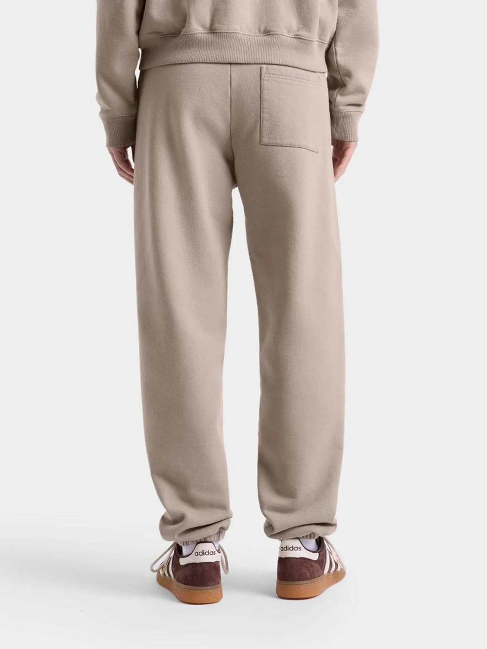 SPORTY & RICH Unisex Sweatpants NY 96 Elephant/White