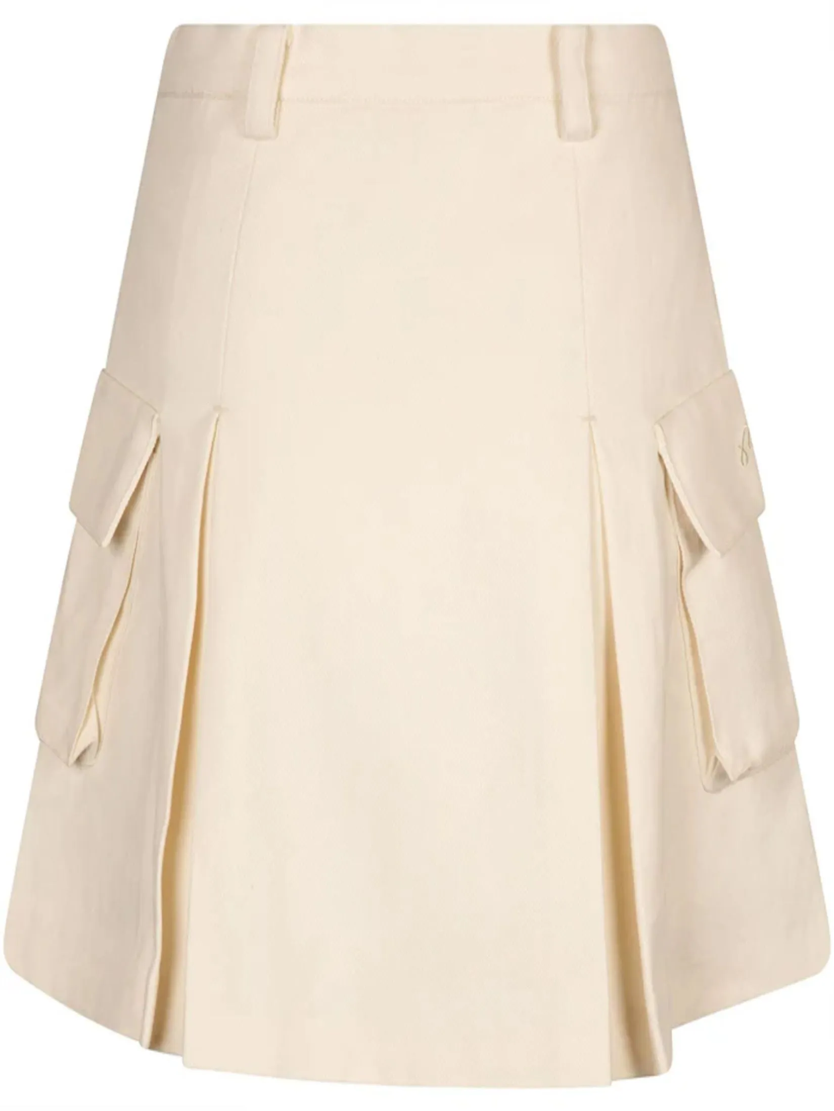 MALBON GOLF JANE SKIRT IN BONE