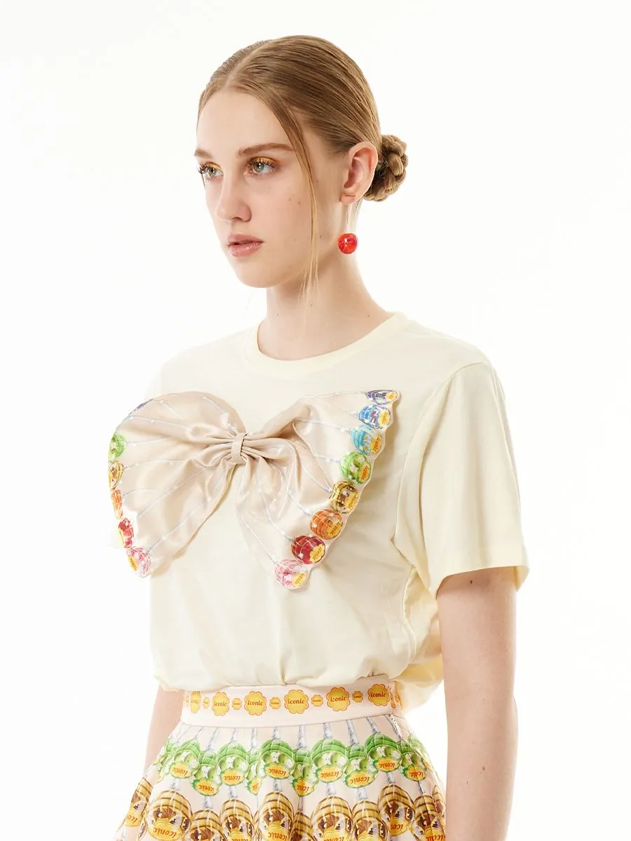 ICONIC WOMAN CREAM CLOETTA T-SHIRT