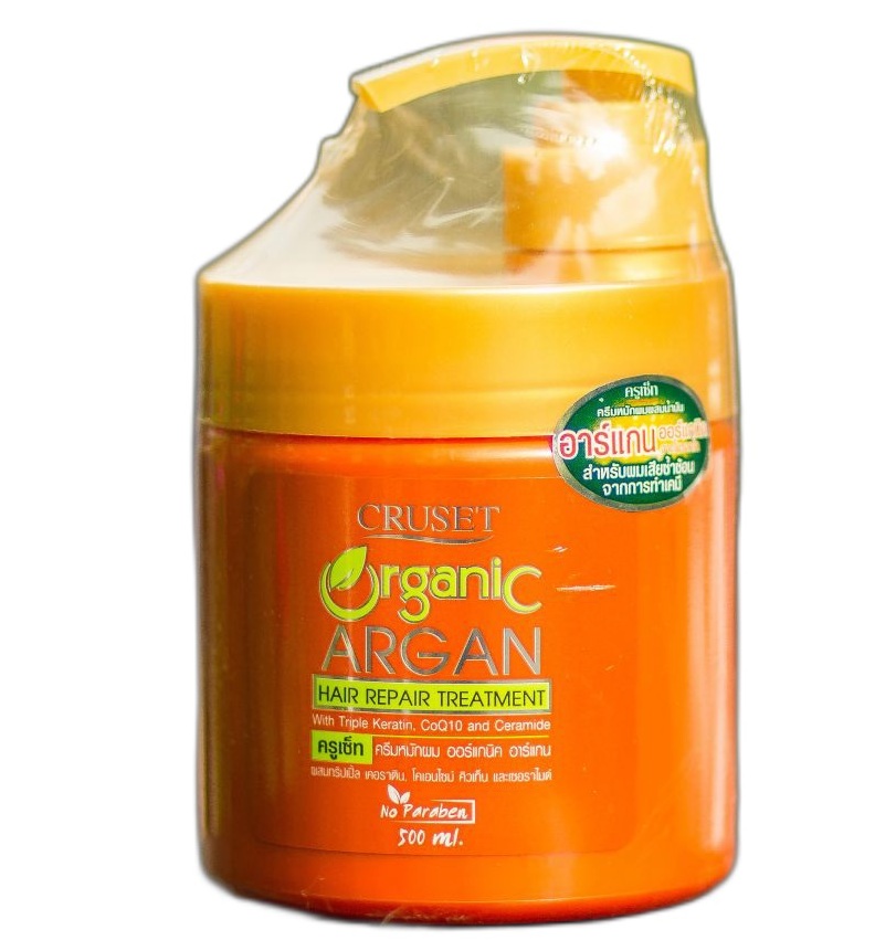 Маска с аргановым маслом для восстановления волос Cruset 500 мл
