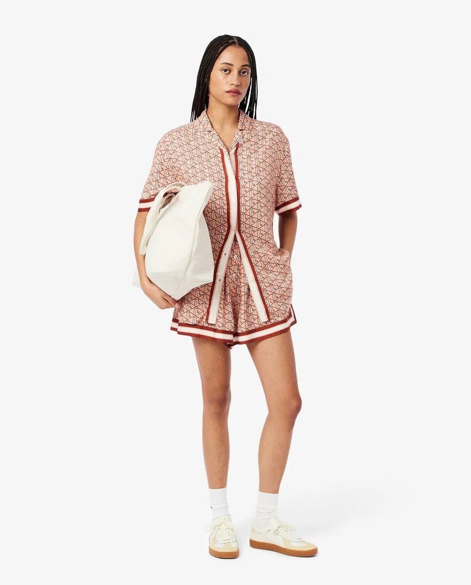 LACOSTE Women’s Baseshot Pro Leather Sneakers Yellow