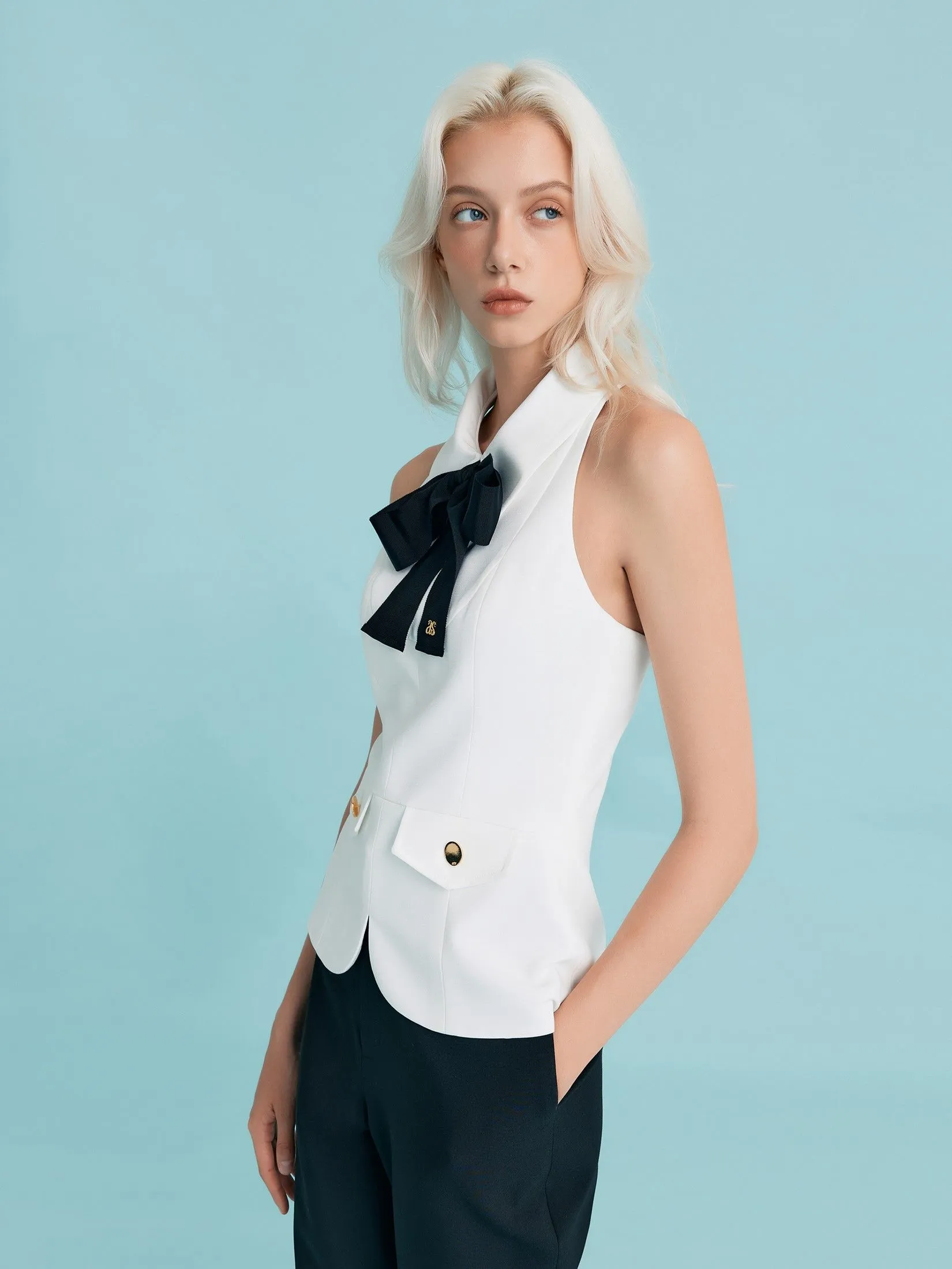 ASV (RS25)Nasrin Wome Tapered Pants Black