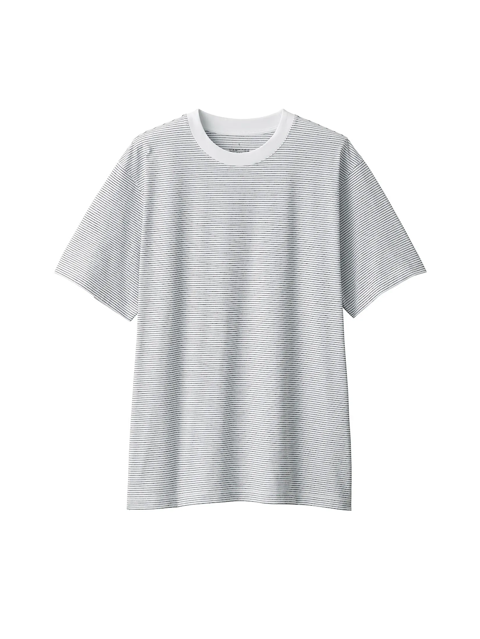 MUJI Men T-Shirt Short Sleeve Crew Neck Jersey AB1MKA5S